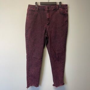 Wild Fable Women's Purple Acid Wash Jeans
